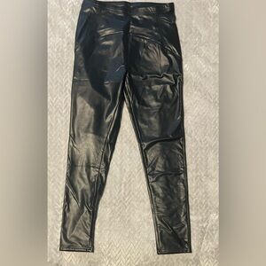 Black Leather Leggings